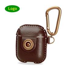 bag packing packaging zip case leather for airpods 2