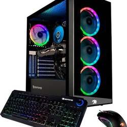 iBUYPOWER - Gaming Desktop - Intel i7-10700F - 16GB Memory - NVIDIAS GeForce RTX 2060 6GB - 1TB HDD + 480GB SSD