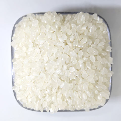 round grain white rice