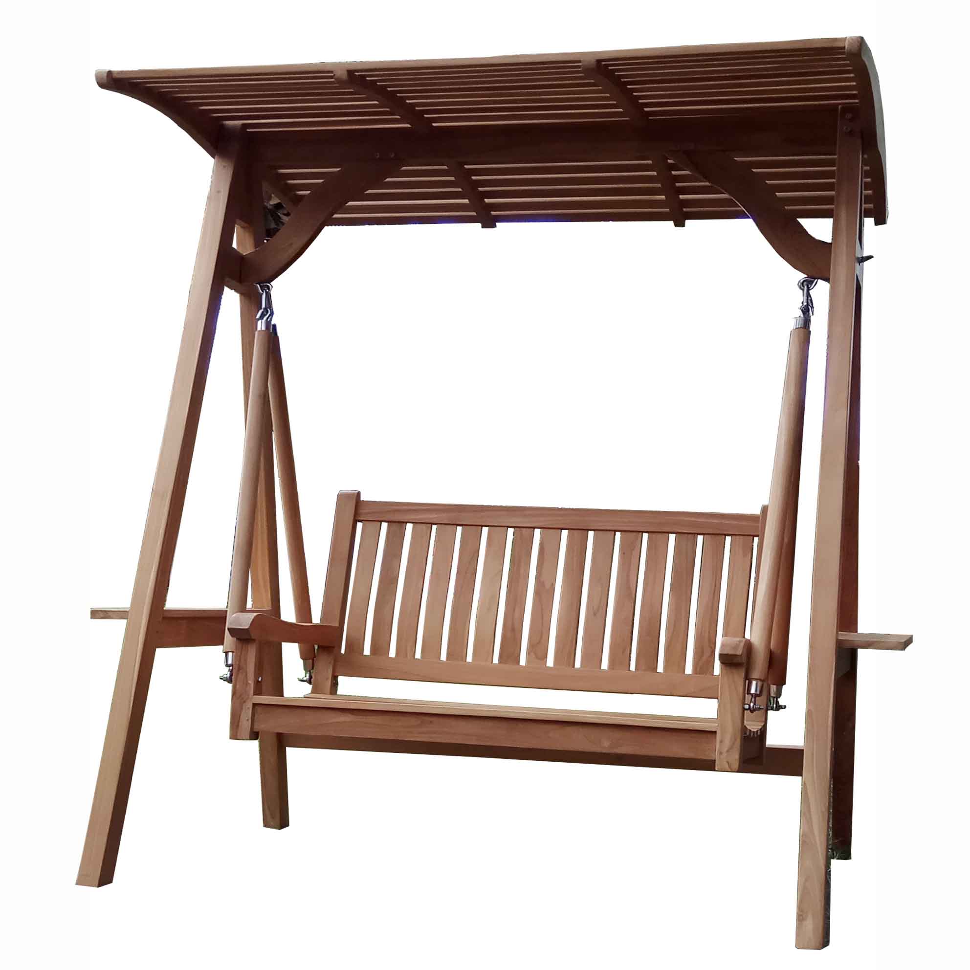 Patio Garden Outdoor Bali Teak Wood Carved Swing Patio Indonesia