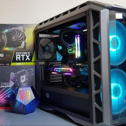 Marca Original novo PC Gaming Intel Core i9 9900k RTX 2080 Ti 16GB DDR4 Água de Refrigeração Desktop de Jogos