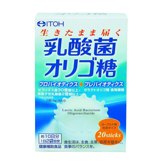 Молочная кислота бактерии лактобактерия и олигосахарид поставляют здоровье Сделано в Японии здоровая японская мать красивое тело