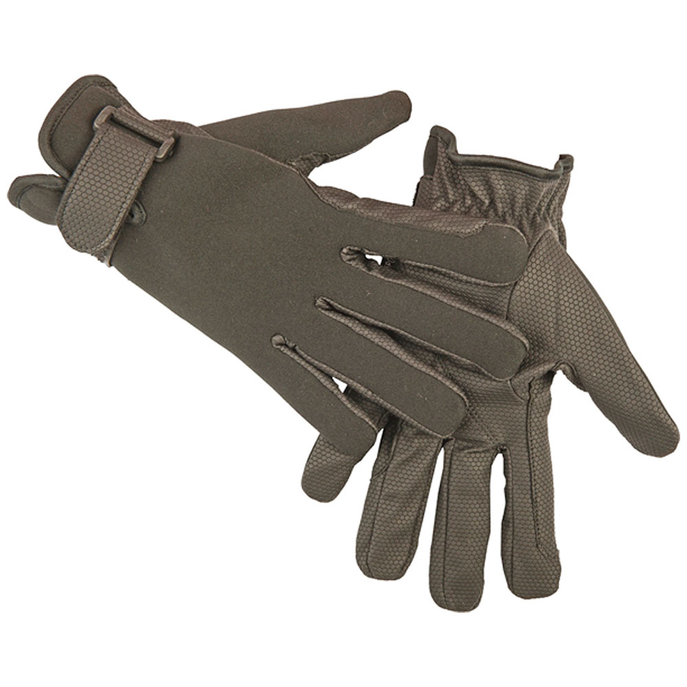 Бесшовные вязаные перчатки для верховой езды