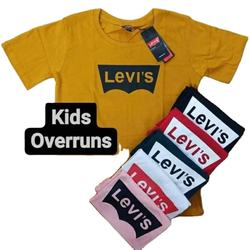Apparel stock, Leftover, Overruns Branded Kids T shirt from Bangladesh