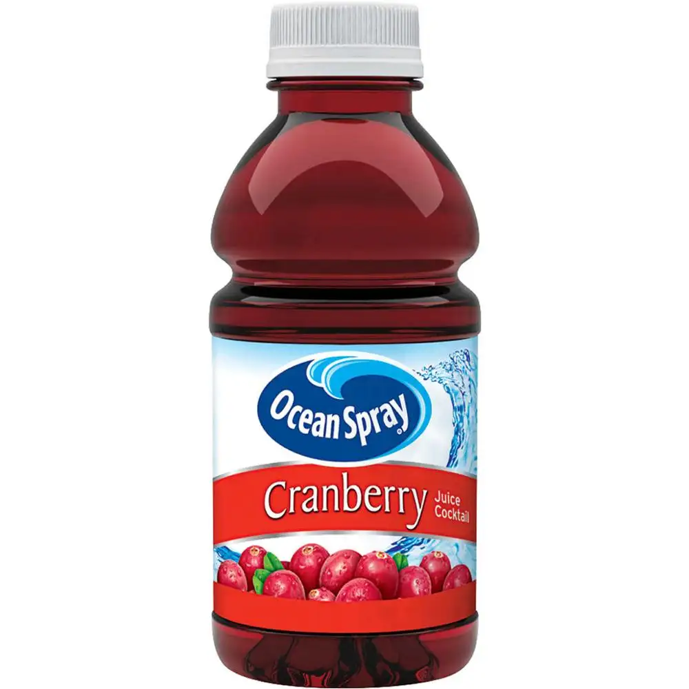 Ocean Spray Cranberry Juice Cocktail Case Pack 24 Bottles. 