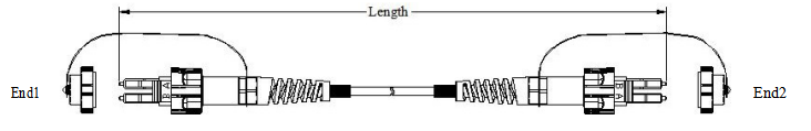 FTTA Outdoor CPRI Patch Cord IP67 Waterproof , RRU 7.0mm Armored Fiber Cable Assembly