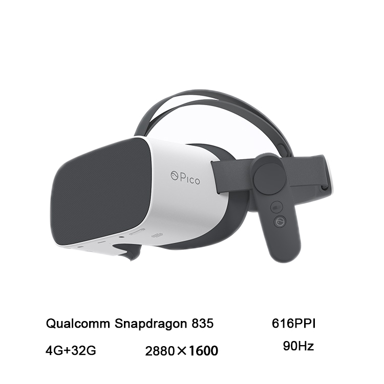 PICO G2 オールインワンVRヘッドセット、3K 5.5インチディスプレイ搭載