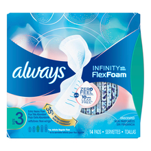 Always Maxi Pads Extra Heavy Flow Overnight Protection With Flexi Wings - 6 X 20 (884493080370)