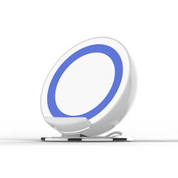 New design waterproof speaker portable lamp with wireless charger for smartphone wireless charger stand