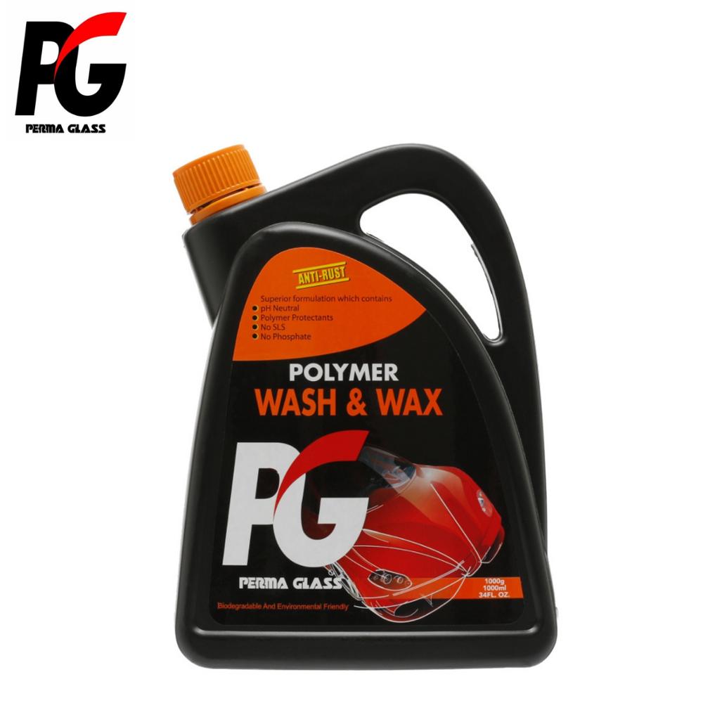 Полимерная мойка PG и восковой шампунь для автомобиля (1000 мл)