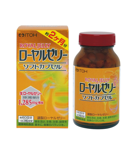 Королевская Желейная мягкая капсула ценный материал, выделяемый рабочими пчелами, только королевская пчела может быть сделана в Японии здоровым японским