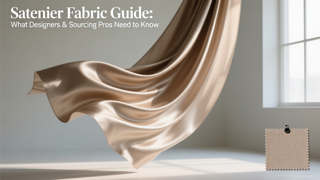Satenier Fabric Guide: What Designers & Sourcing Pros Need to Know