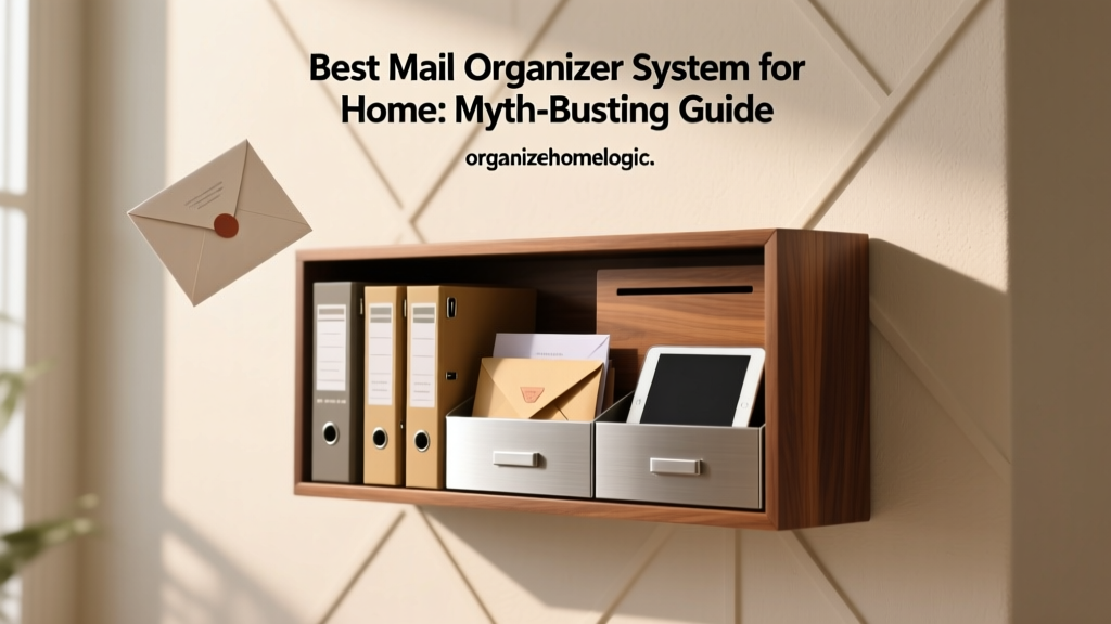 Best Mail Organizer System for Home: Myth-Busting Guide