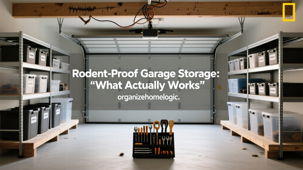 Rodent-Proof Garage Storage: What Actually Works