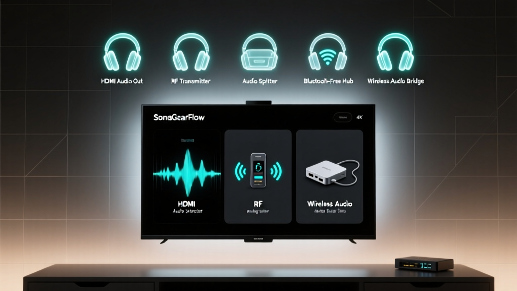 Multiple Wireless Headphones to TV Without Bluetooth (2026)