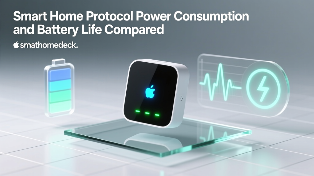 Smart Home Protocol Power Consumption and Battery Life Compared