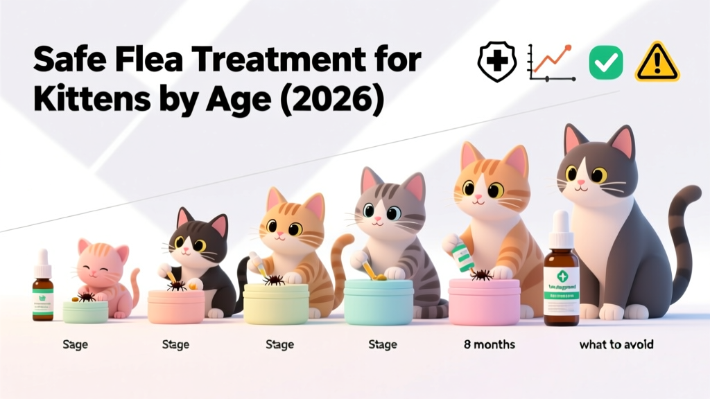 Safe Flea Treatment for Kittens by Age (2026)