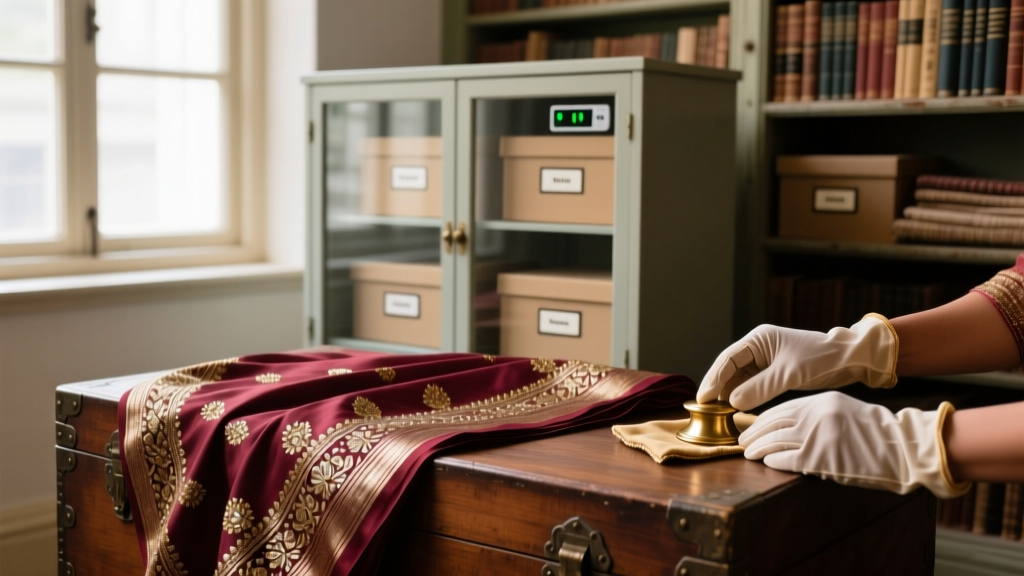 Heirloom Banarasi Sari Care: Zari Restoration & Storage 2026