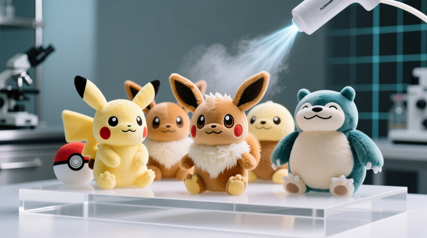 how to sanitize pok mon plushies safely