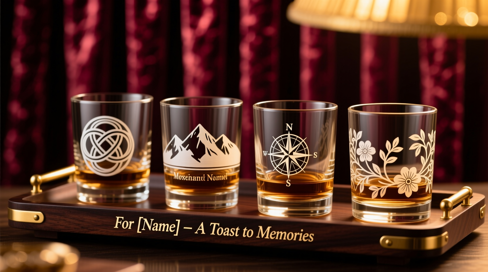 custom engraved whiskey glasses are personalized sets worth gifting