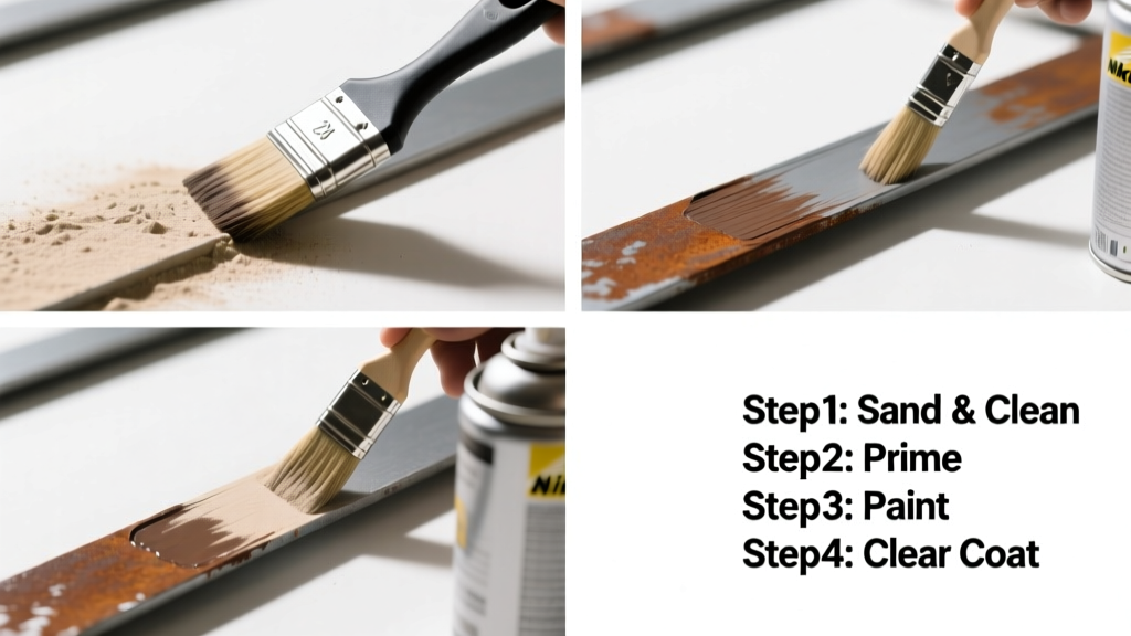 How to Paint Metal: A Step-by-Step Guide for Durable Results