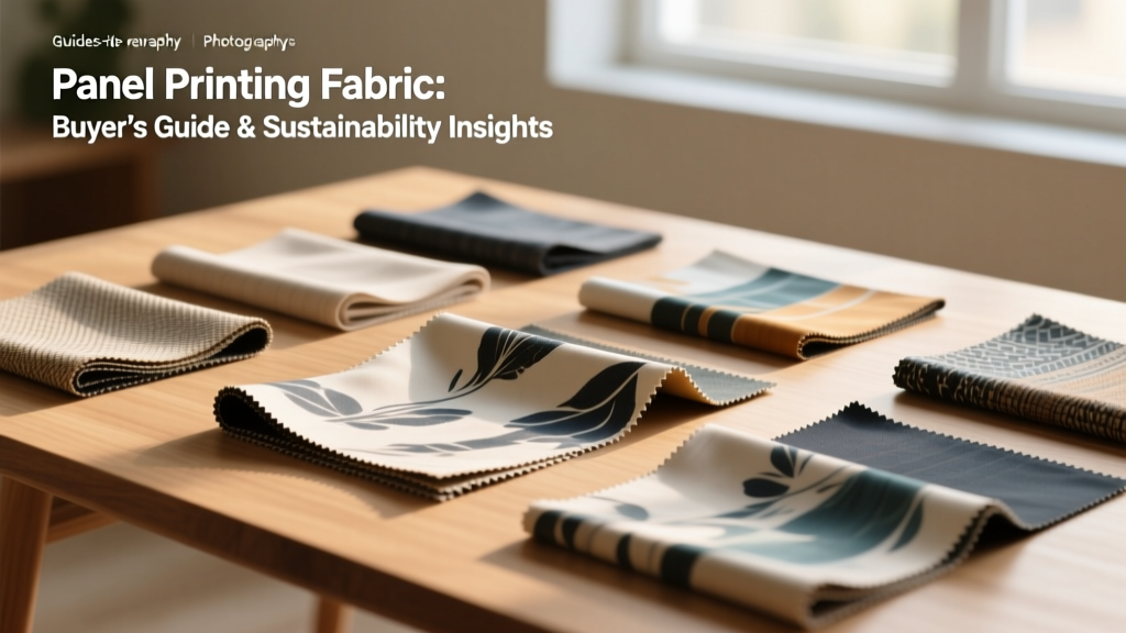 Panel Printing Fabric: Buyer’s Guide & Sustainability Insights