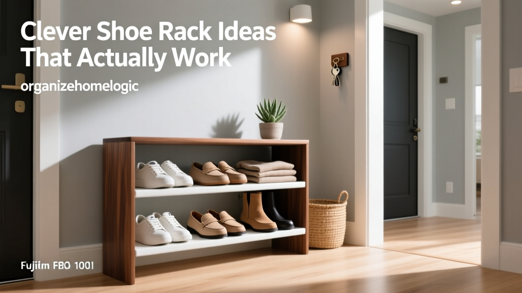 Clever Shoe Rack Ideas That Actually Work