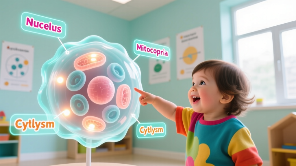 Color and Label Parts of the Cell: A Developmentally Appropriate Approach for Early Learners