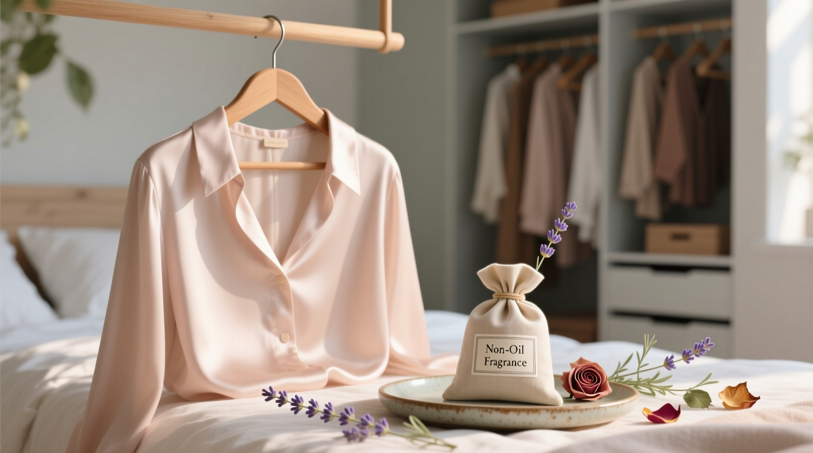 closet organization tips silk safe aromatherapy sachets
