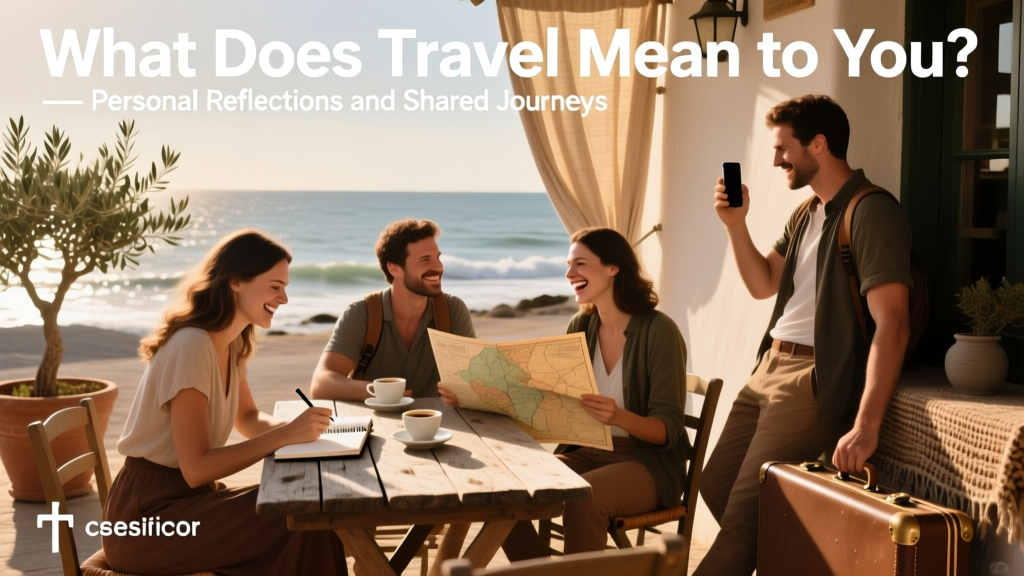 What Does Travel Mean to You — Personal Reflections and Shared Journeys