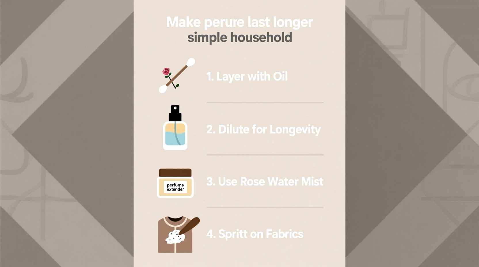 how to make your perfume last longer using simple household tricks