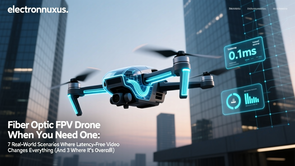 Fiber Optic FPV Drone When You Need One: 7 Real-World Scenarios Where Latency-Free Video Changes Everything (And 3 Where It’s Overkill)