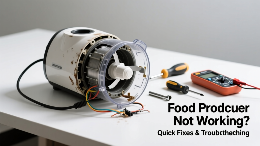 Food Processor Not Working: Quick Fixes & Troubleshooting