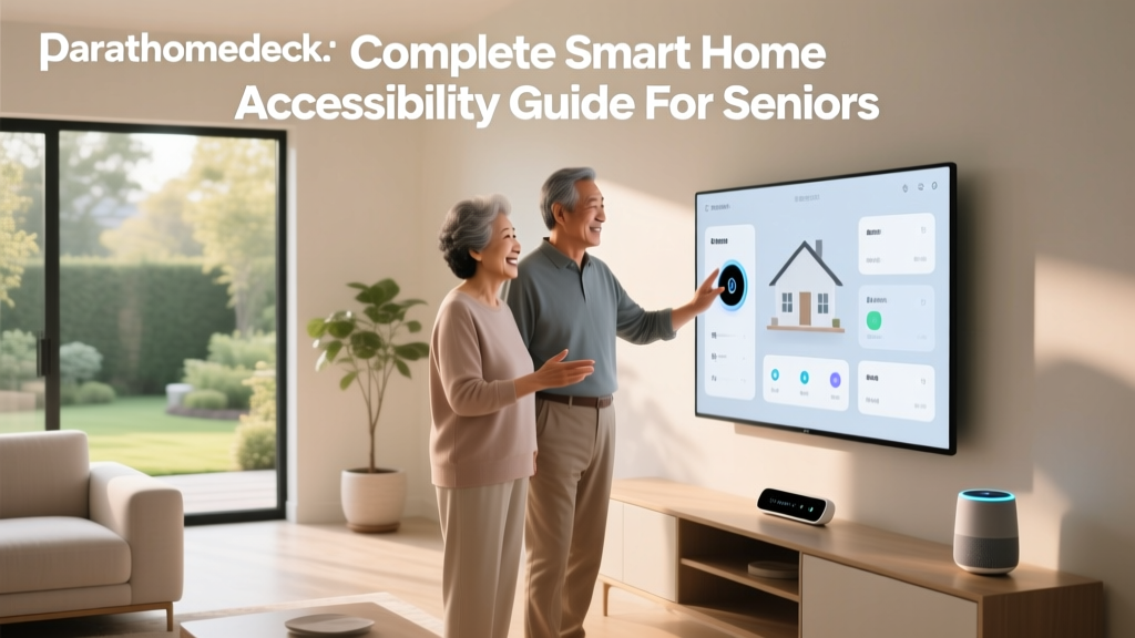 Complete Smart Home Accessibility Guide For Seniors