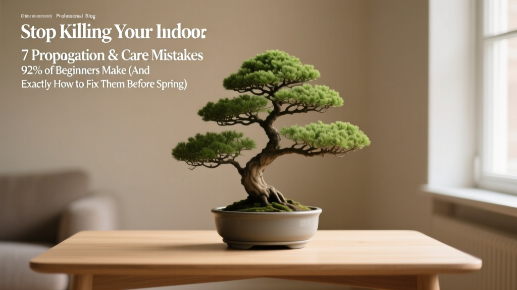 Indoor Bonsai Care & Propagation Guide (2026)