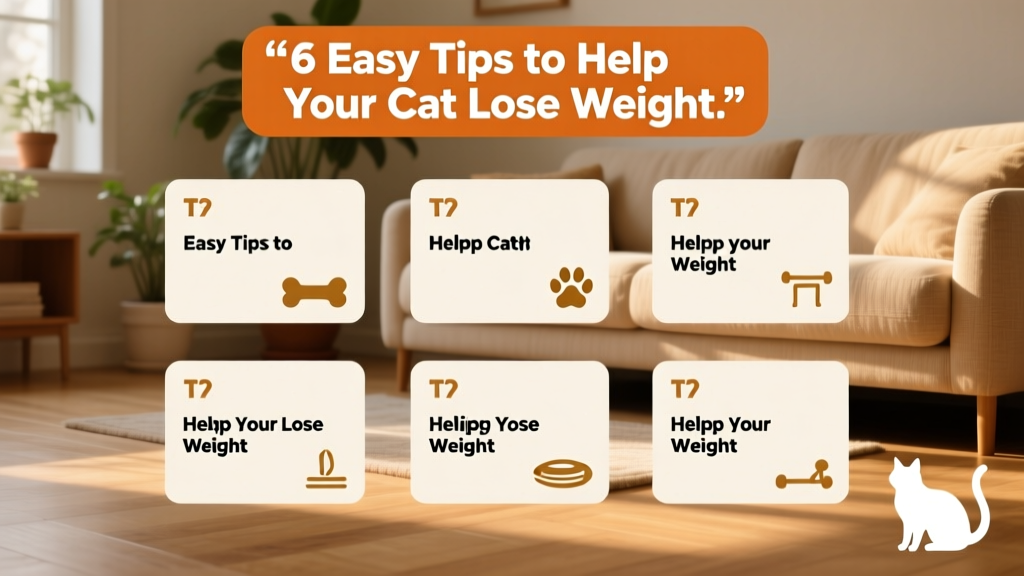 6 Easy Tips to Help Your Cat Lose Weight