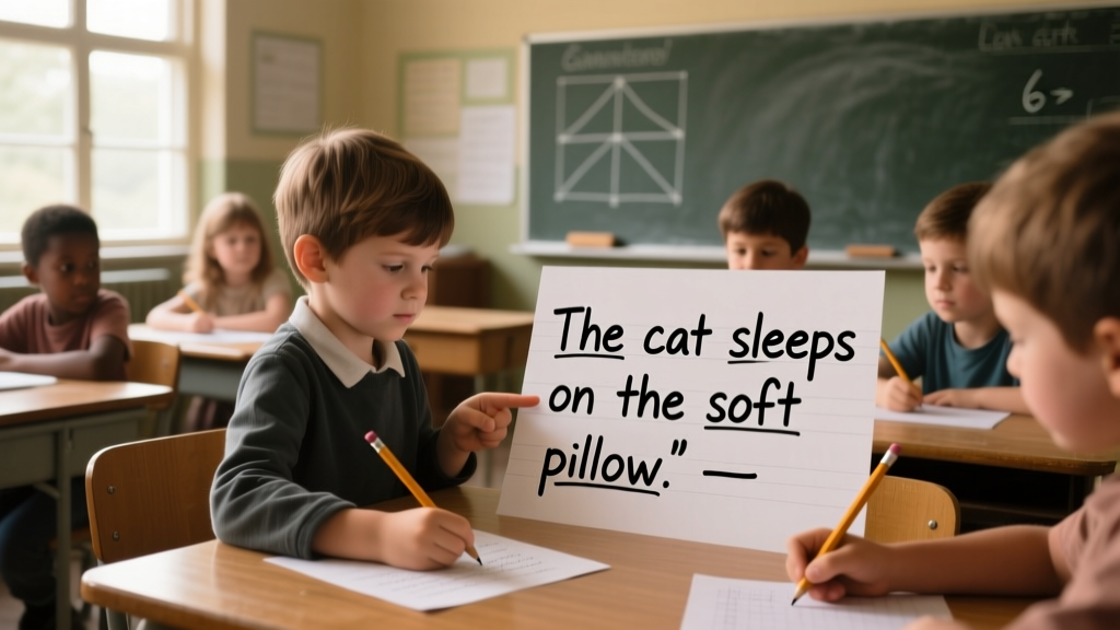 Building Linguistic Precision: How Children Learn to Choose Suitable Nouns in Complete Sentences