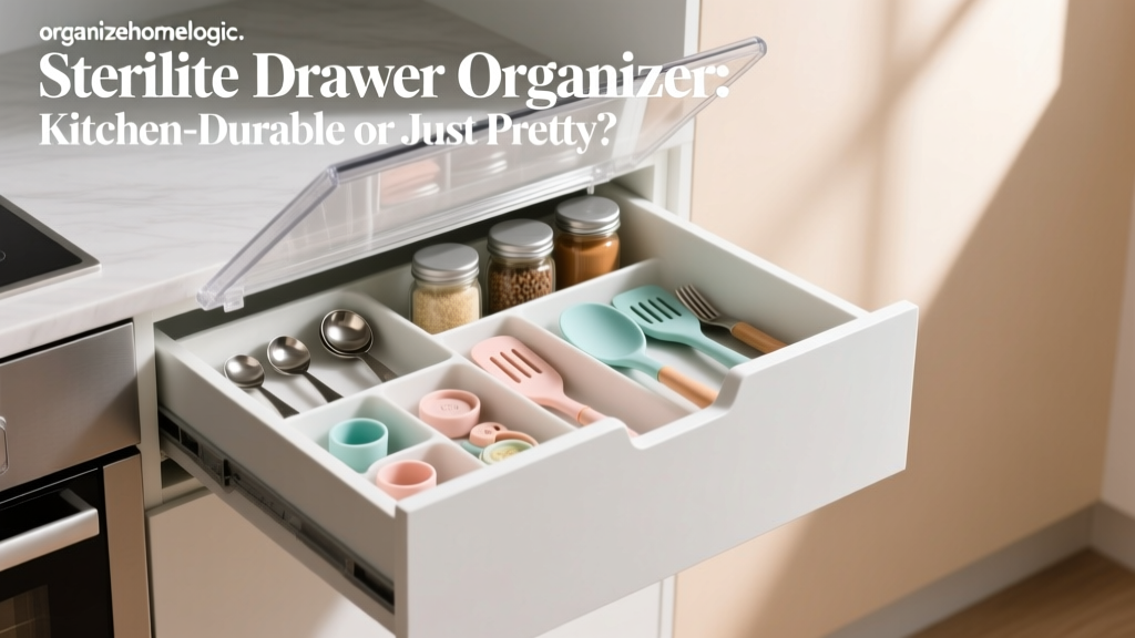 Sterilite Drawer Organizer: Kitchen-Durable or Just Pretty?