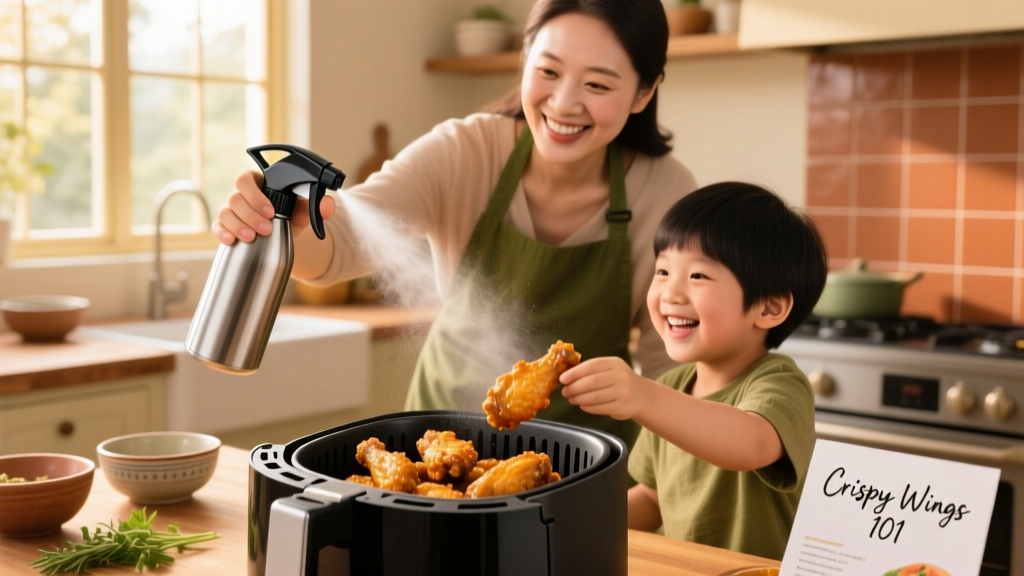 Best Spray Bottle for Air Fryer: Crispy Results, Zero Mess