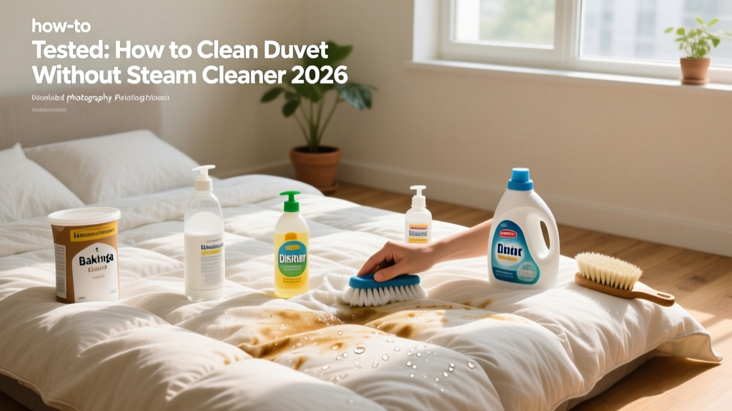 Tested: How to Clean Duvet Without Steam Cleaner 2026