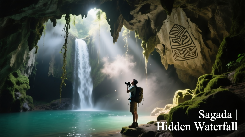 Photo Favorite Cave Waterfall in Sagada, Philippines: A Practical Guide to Sumaguing Cave & Bokod Falls