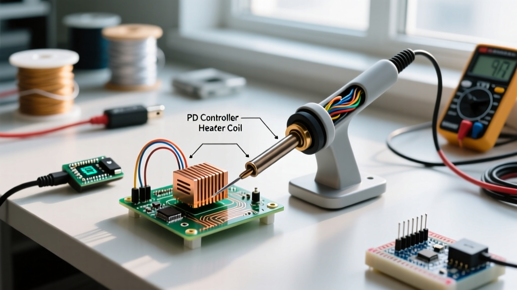 How to Build and Calibrate a USB-C PD DIY Soldering Iron