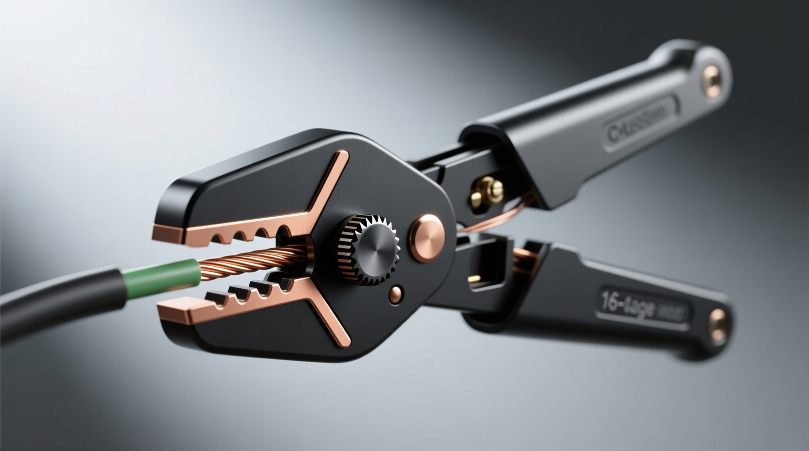 a stripping tool for making your own speaker wire