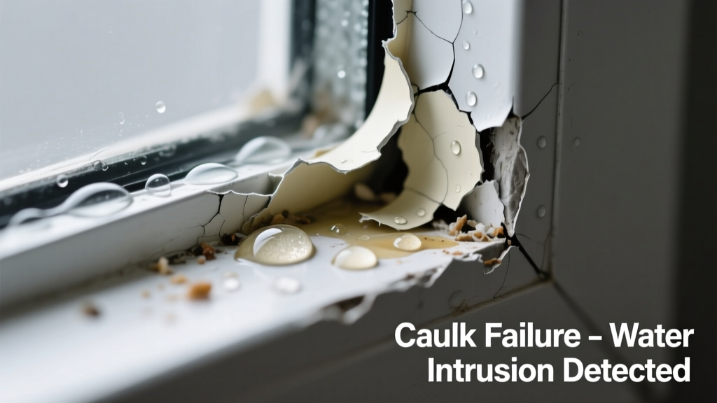 Window Caulk Failed Leaking Water: Quick Diagnosis