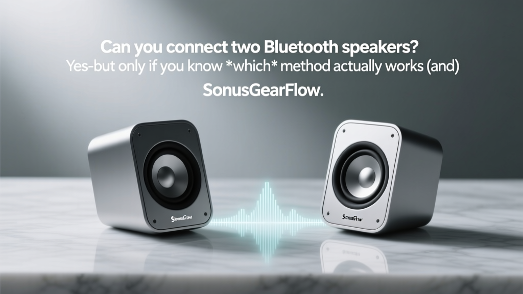 Bluetooth Speakers Together: Real-World Setup (2026)
