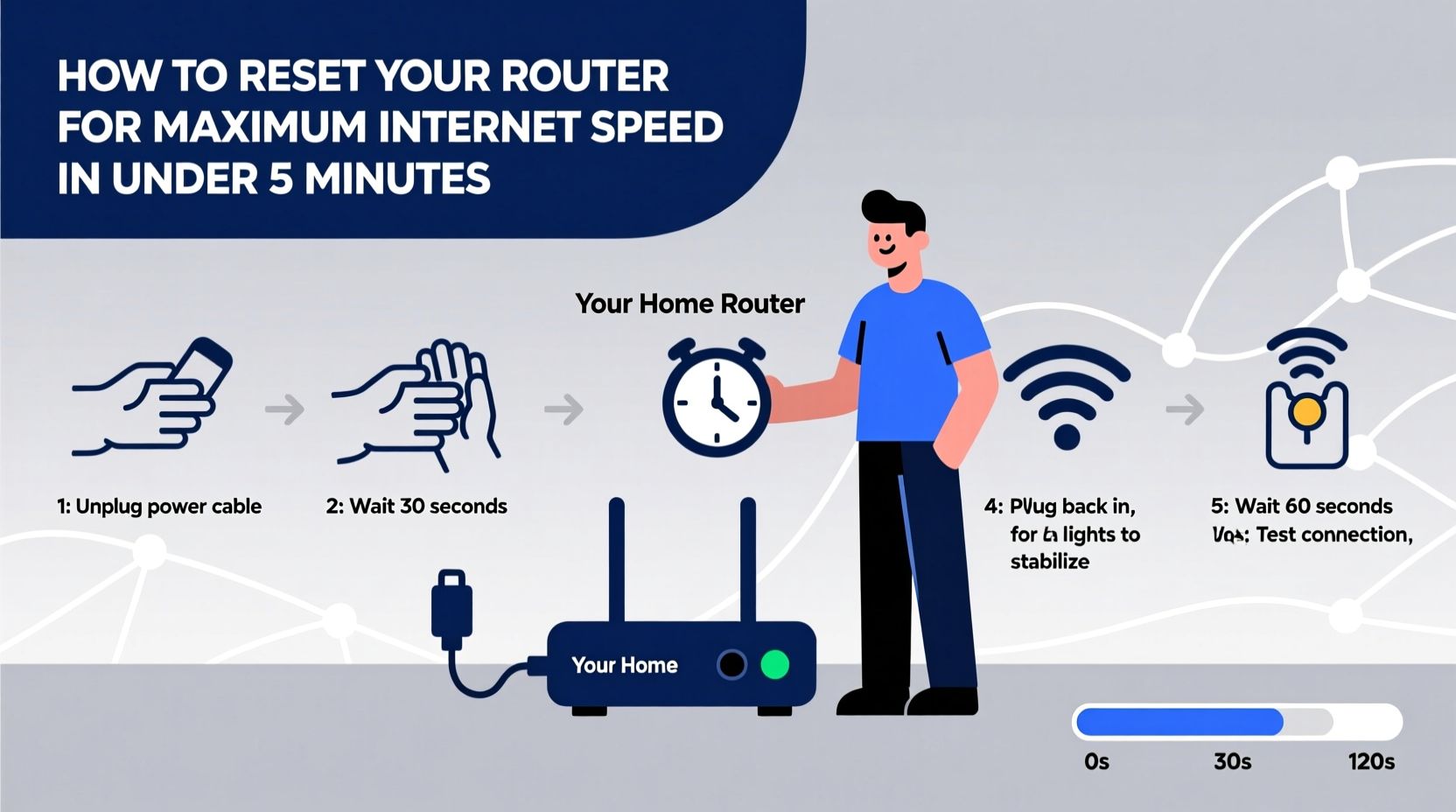 how to reset your router for maximum internet speed in under five minutes