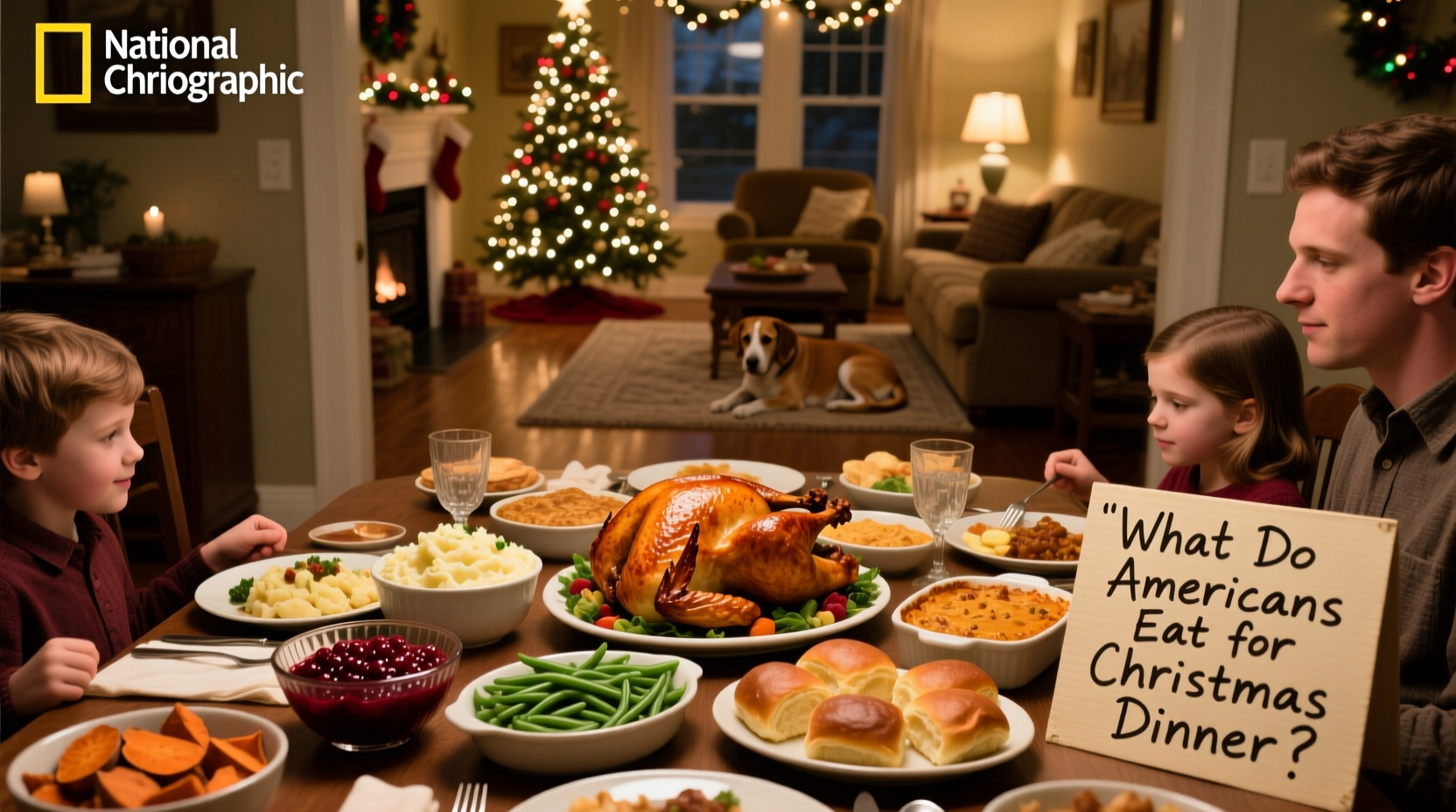 what do americans eat for christmas