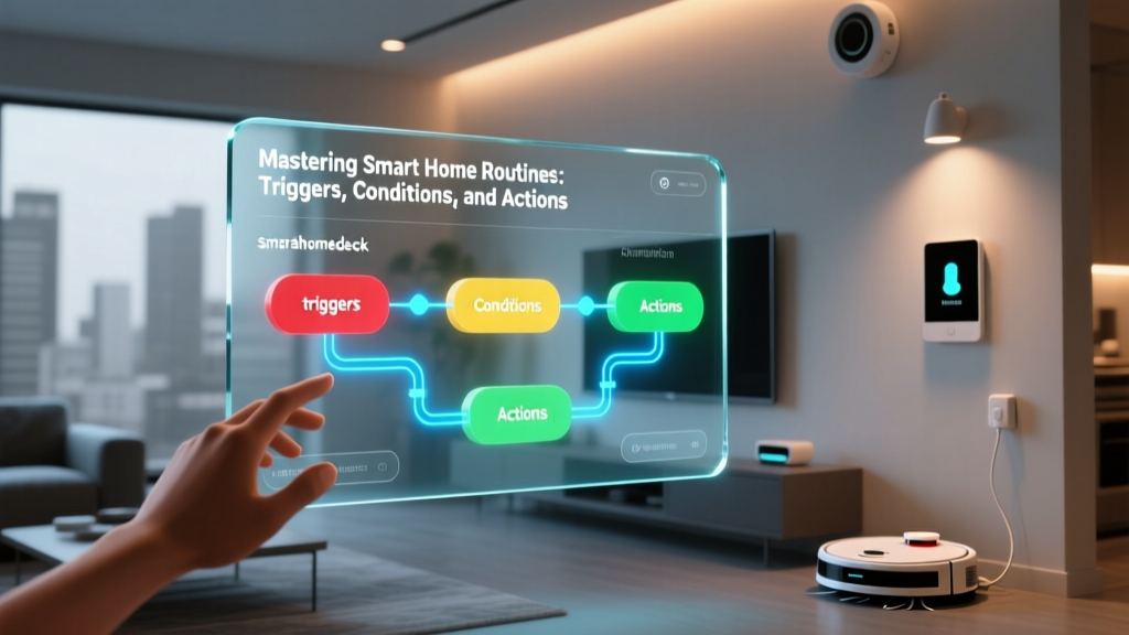 Mastering Smart Home Routines: Triggers, Conditions, and Actions