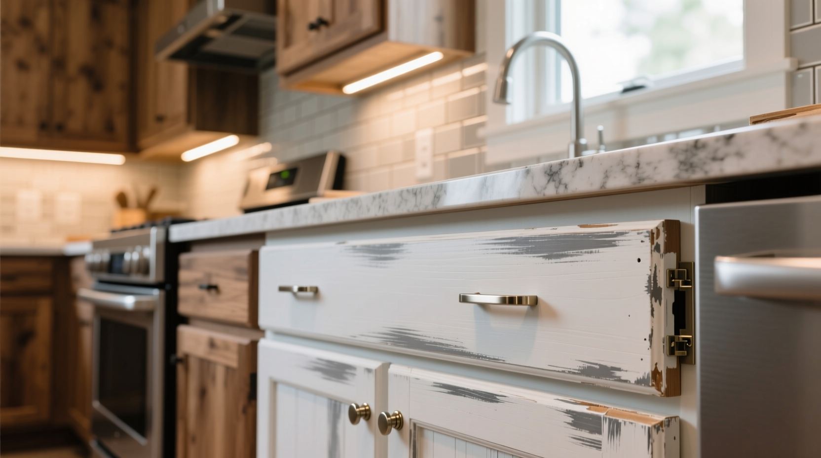 how to update old kitchen cabinets without replacing