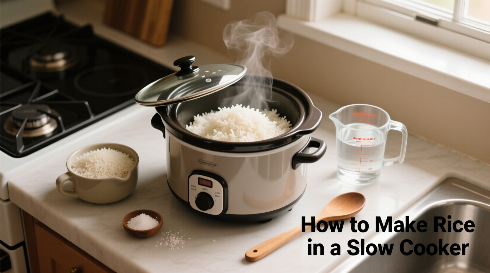 how to make rice in a slow cooker